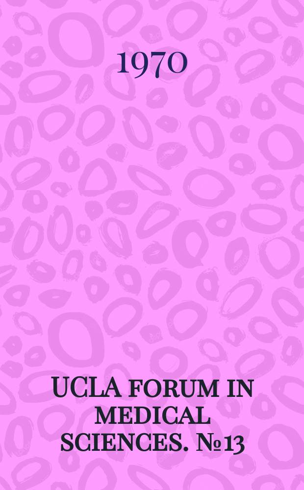 UCLA forum in medical sciences. №13 : Cardiovascular beta adrenergic responses