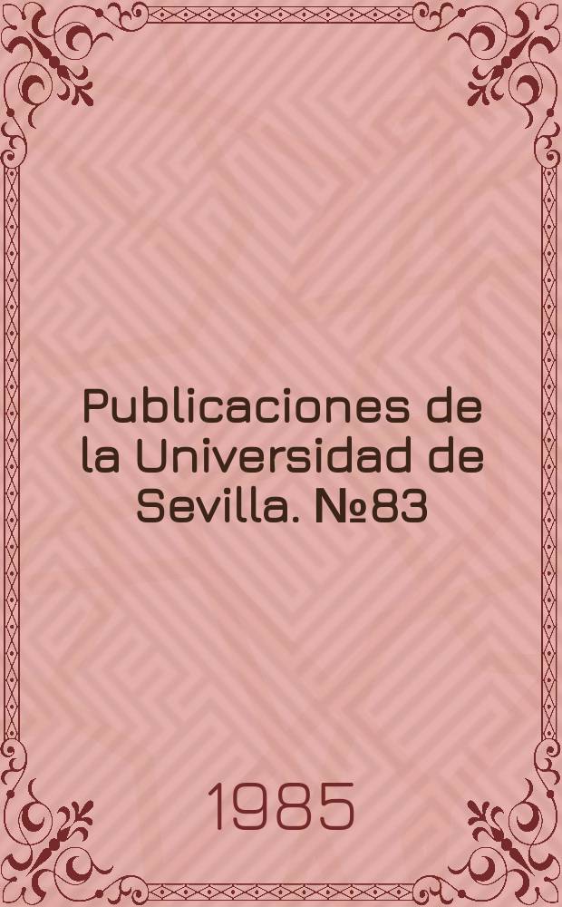 Publicaciones de la Universidad de Sevilla. №83 : El z-test
