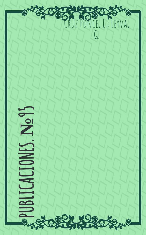 [Publicaciones]. №95 : Código civil para el distrito ...