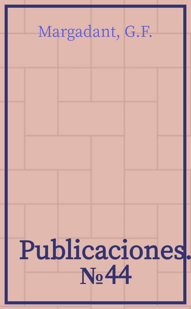 [Publicaciones]. №44 : El viejo Burke y el nuevo liberalismo