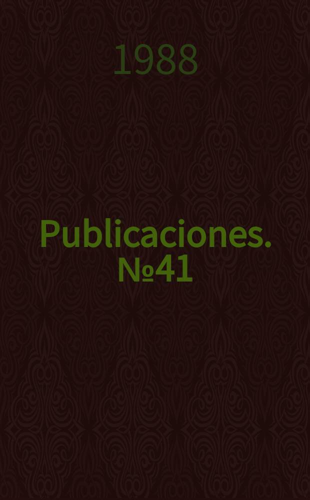 [Publicaciones]. №41 : Estudios en homenaje al doctor Héctor Fix-Zamudio en sus treinta años como investigador de las ciencias jurídicas