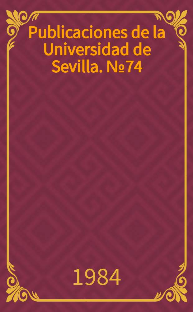 Publicaciones de la Universidad de Sevilla. №74 : Italiano y español-estudios lingüísticos