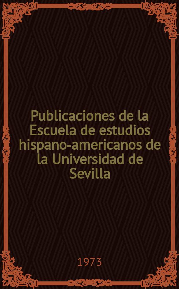Publicaciones de la Escuela de estudios hispano-americanos de la Universidad de Sevilla : Arte virreinal en Potos&iacute;