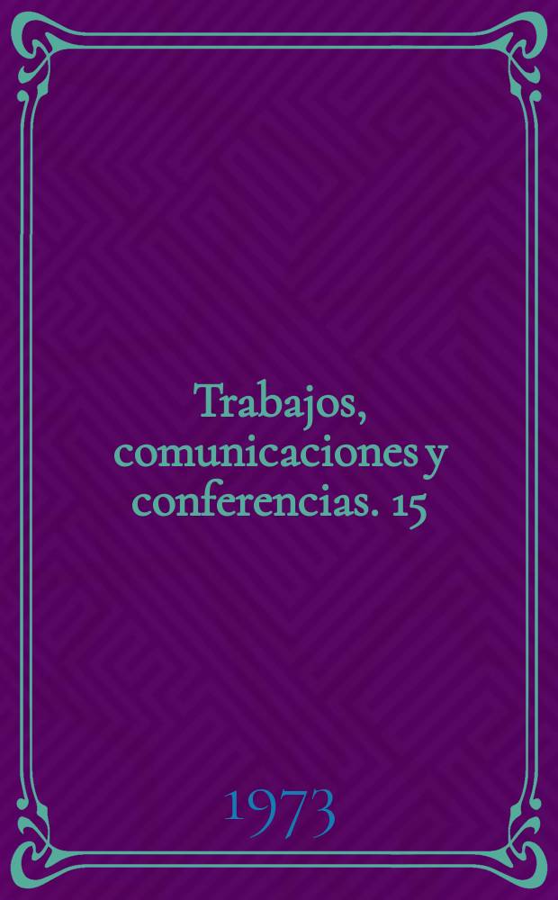 Trabajos, comunicaciones y conferencias. 15 : Alessandro Manzoni