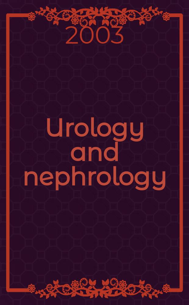 Urology and nephrology : Section 28 [of] Excerpta medica. Vol.60, №5