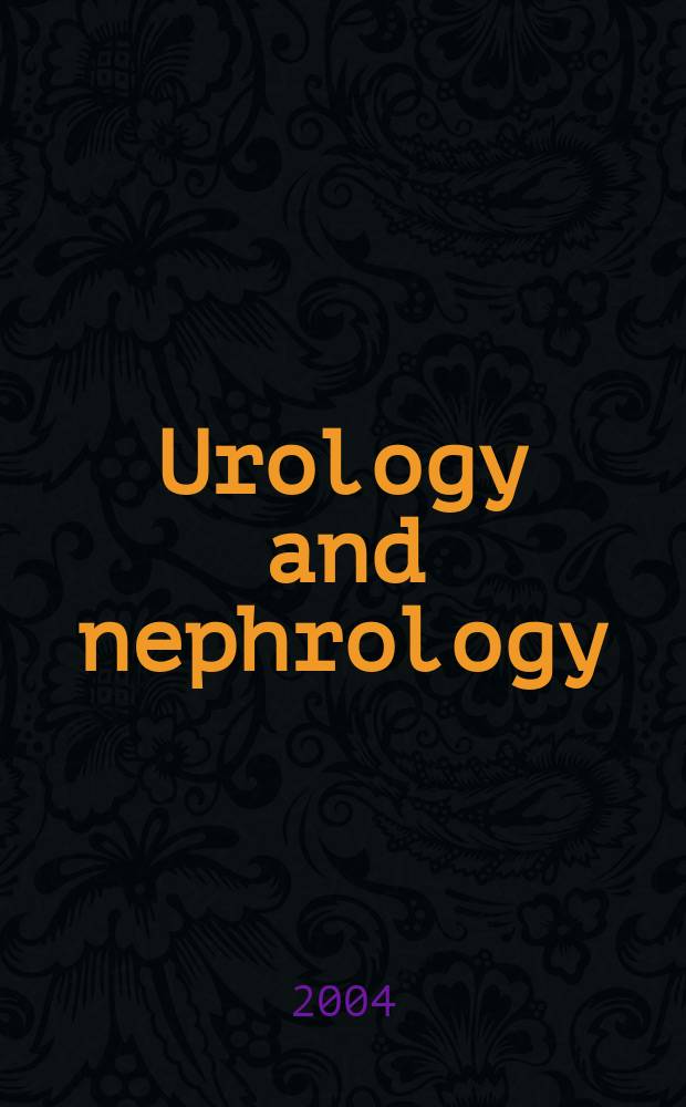 Urology and nephrology : Section 28 [of] Excerpta medica. Vol.62, №4