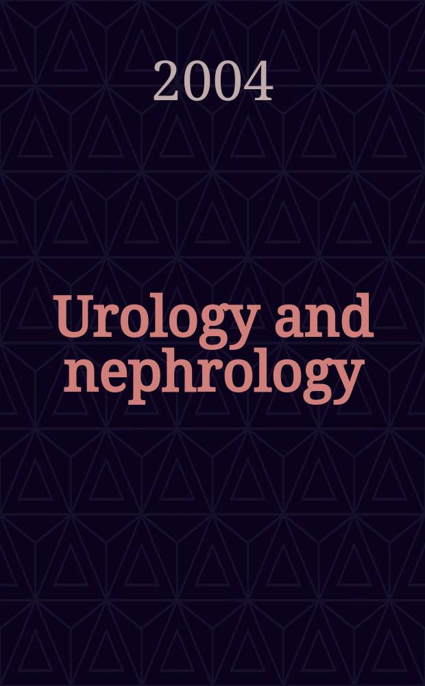 Urology and nephrology : Section 28 [of] Excerpta medica. Vol.63, №5