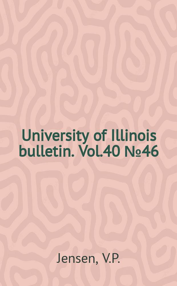 University of Illinois bulletin. Vol.40 №46 : Highway slab-bridges with curbs