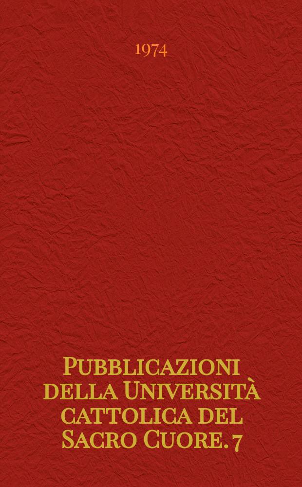 Pubblicazioni della Università cattolica del Sacro Cuore. 7/1 : L'Economia italiana preunitaria Lombardia (1700 - 1859)