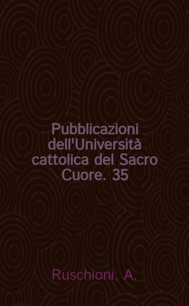 Pubblicazioni dell'Università cattolica del Sacro Cuore. 35 : Poesia e metafisica della luce