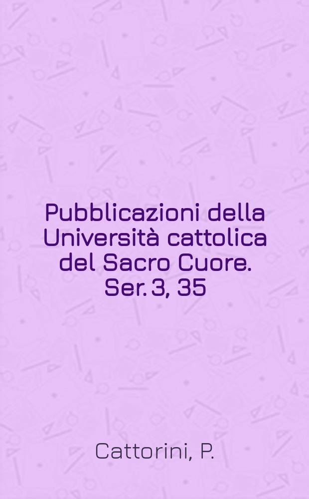 Pubblicazioni della Università cattolica del Sacro Cuore. Ser. 3, 35 : Il trascendere formale in Karl Jaspers