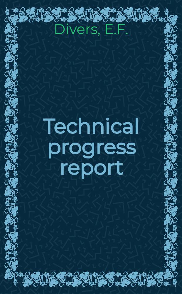 Technical progress report : New twin scrubber installation for