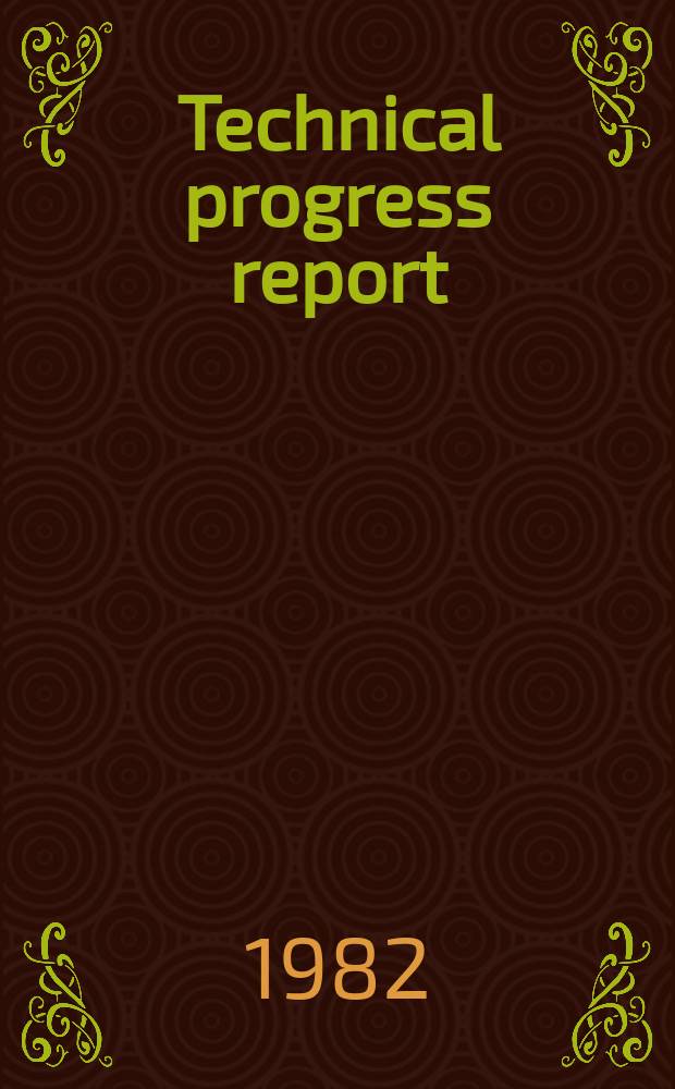 Technical progress report : A new sonic velocity- logging technique