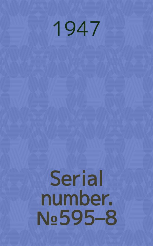 Serial number. №595–8 : Suppl. to United States coast pilot- Gulf. coast