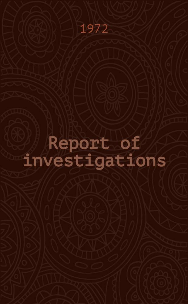 Report of investigations : Computer program for pit slope stability analysis