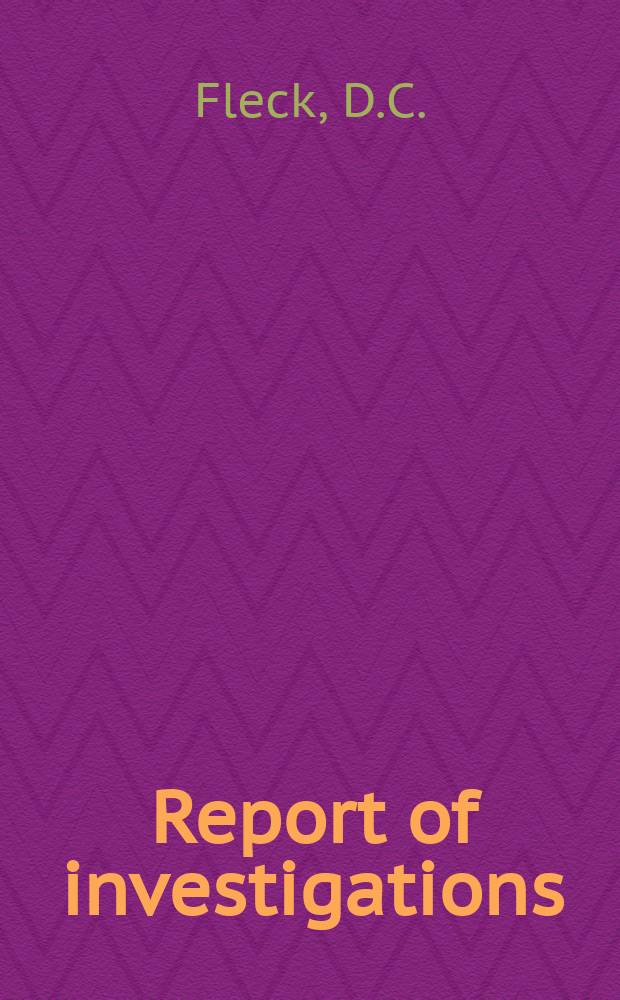 Report of investigations : Purification of yttrium by electrorefining