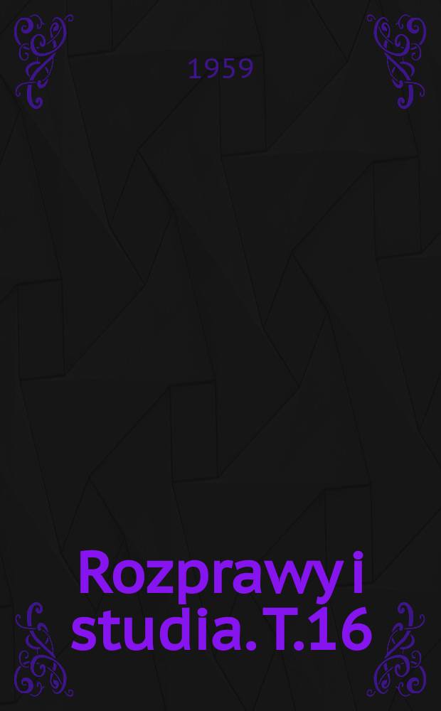 Rozprawy i studia. T.16 : Z problematyki stosowania obcych norm kolizyjnych