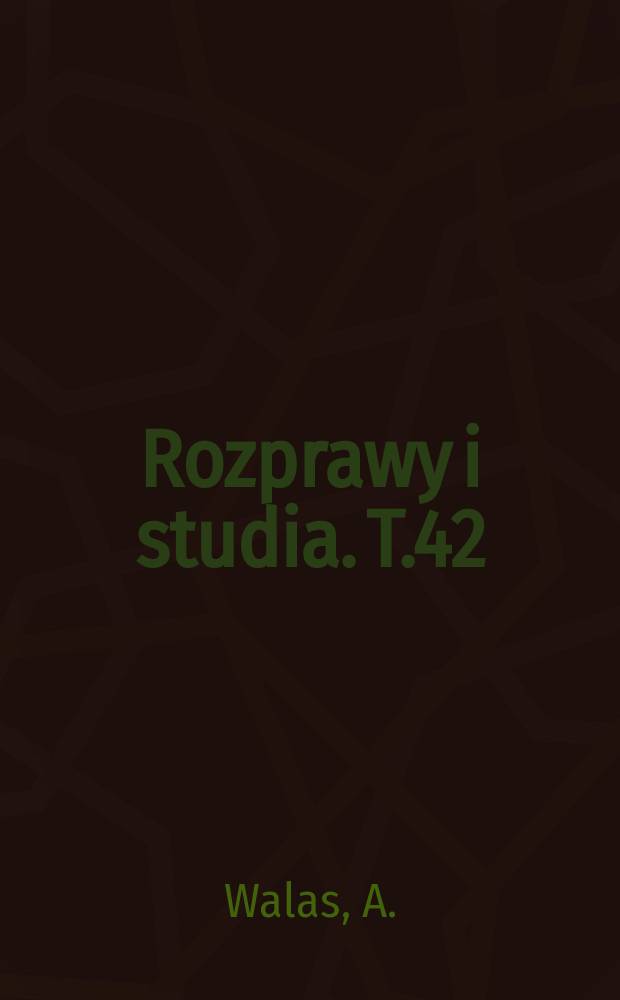 Rozprawy i studia. T.42 : Prawo wypowiedzenia umowy o pracę