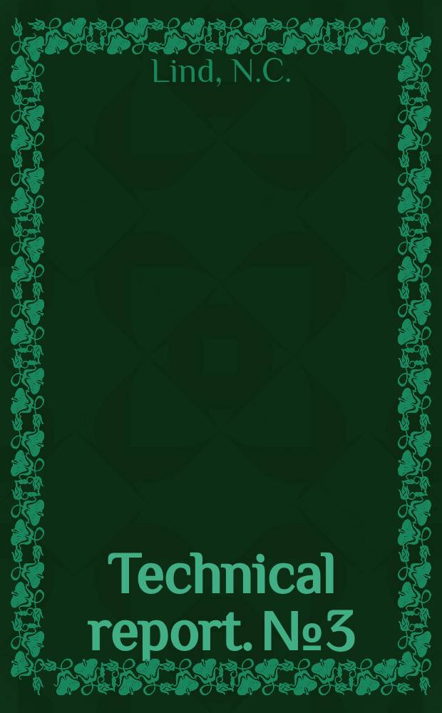 Technical report. №3 : Elastic buckling of symmetrical arches