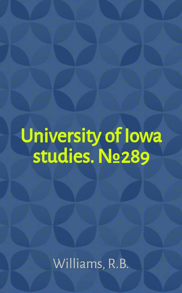 University of Iowa studies. №289 : The Staging of plays in the Spanish Peninsula prior to 1555