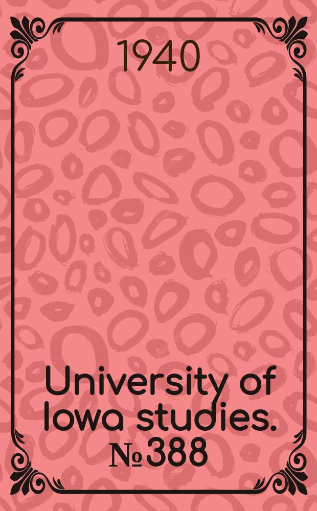 University of Iowa studies. №388 : Revision of the Seashore measures of musical talents