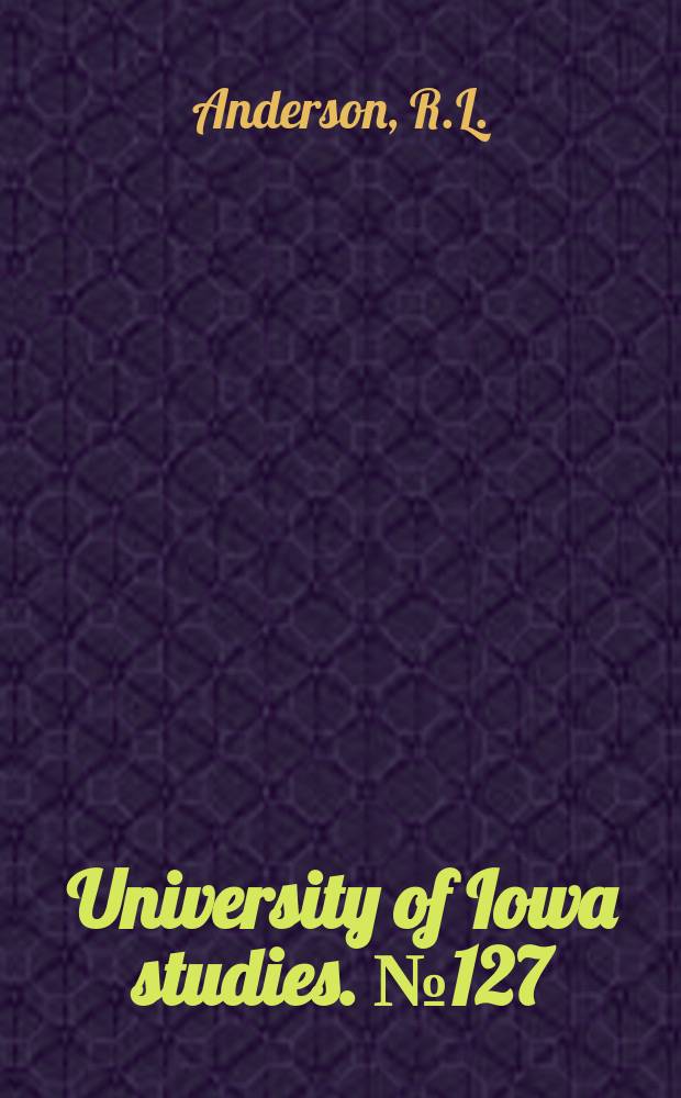 University of Iowa studies. №127 : Elizabethan psychology and Shakespeare's plays