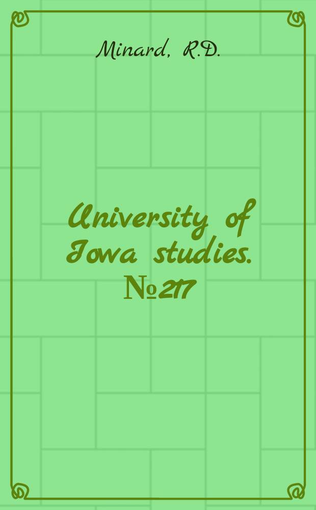 University of Iowa studies. №217 : Race attitudes of Iowa children
