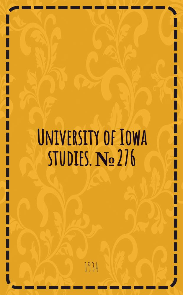 University of Iowa studies. №276 : The Woody plants of Iowa in winter condition