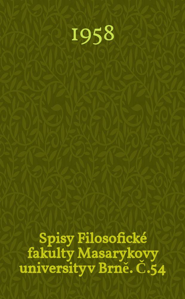 Spisy Filosofické fakulty Masarykovy university v Brně. Č.54 : Po stopách realistických tradic francouzského písemnictví
