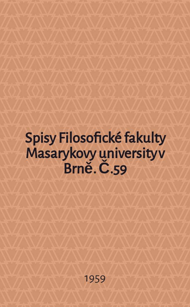 Spisy Filosofické fakulty Masarykovy university v Brně. Č.59 : Slovnik nářeči Slavkovsko-bučovického