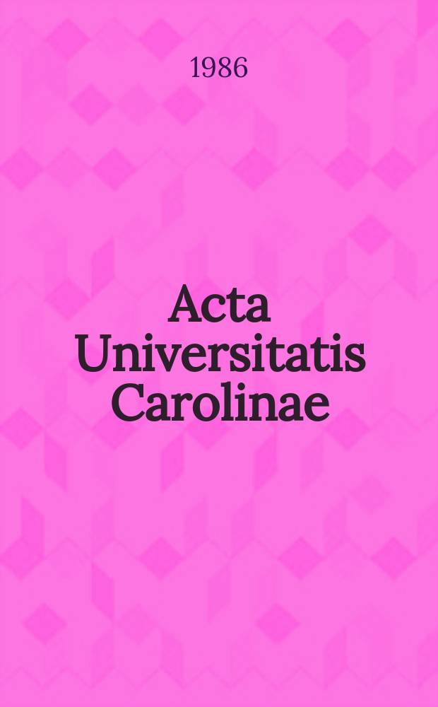 Acta Universitatis Carolinae : The development of hippocampal structure