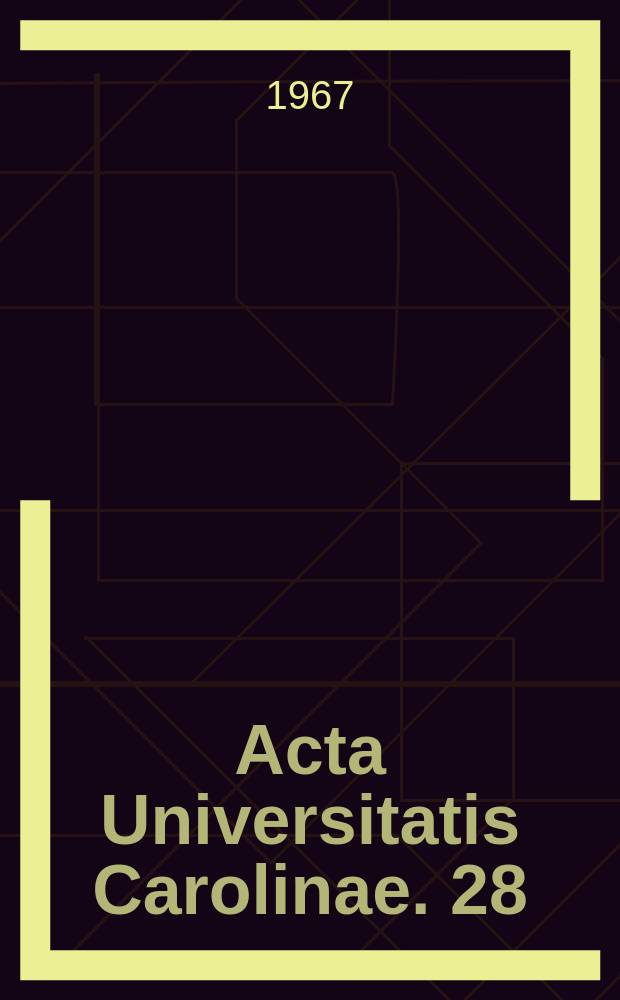 Acta Universitatis Carolinae. 28 : Non - destructive neutron activation analysis of biological material