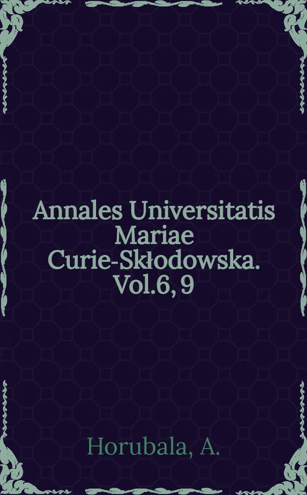 Annales Universitatis Mariae Curie-Skłodowska. Vol.6, 9 : Ocena mikrobiologiczna mleka dostarczanego do Okręgowej Spółdzielni Mleczarskiej w Lublinie