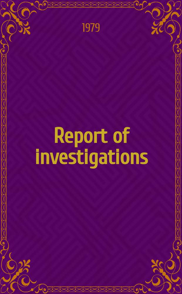 Report of investigations : Effects of heating on radon-222 emanation ...