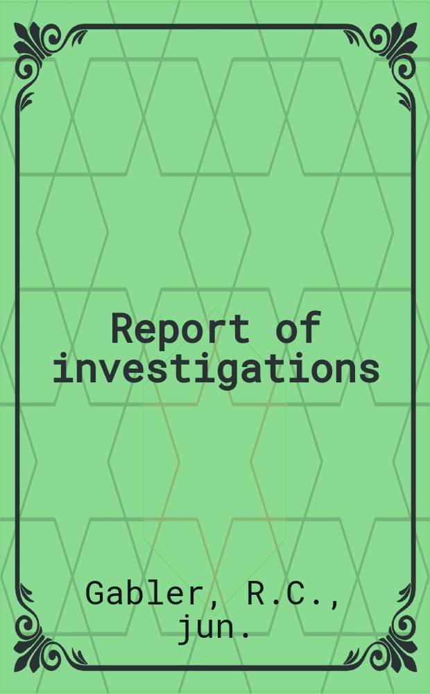 Report of investigations : Incinerated municipal savage sludge as ...