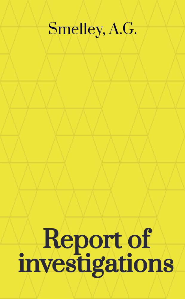 Report of investigations : Synergism in polyethylene oxide ...