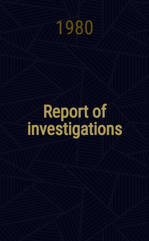 Report of investigations : Cladding of metals to iron by vacuum ...