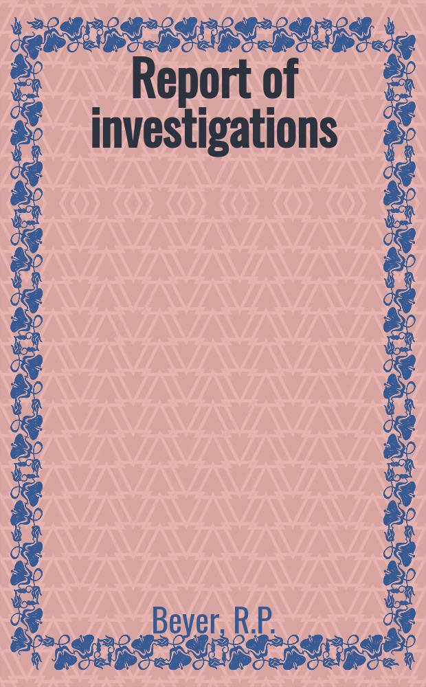 Report of investigations : An algorithm for determining Debye temperature