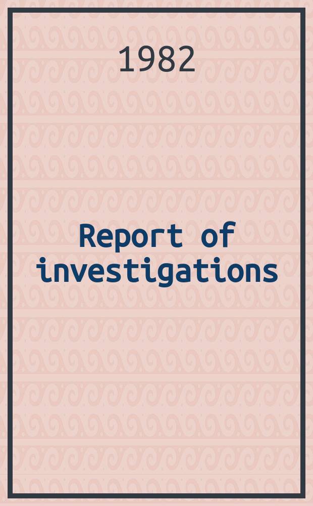 Report of investigations : Steels from a variety of ferrous scrap ...