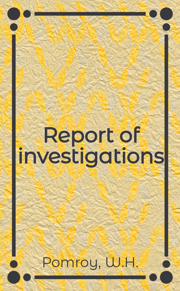 Report of investigations : Economic analysis of surface mining mobile ...