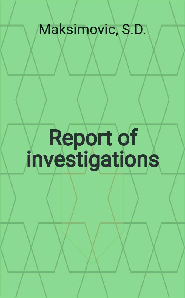 Report of investigations : Sealing openings in abandoned mines ...