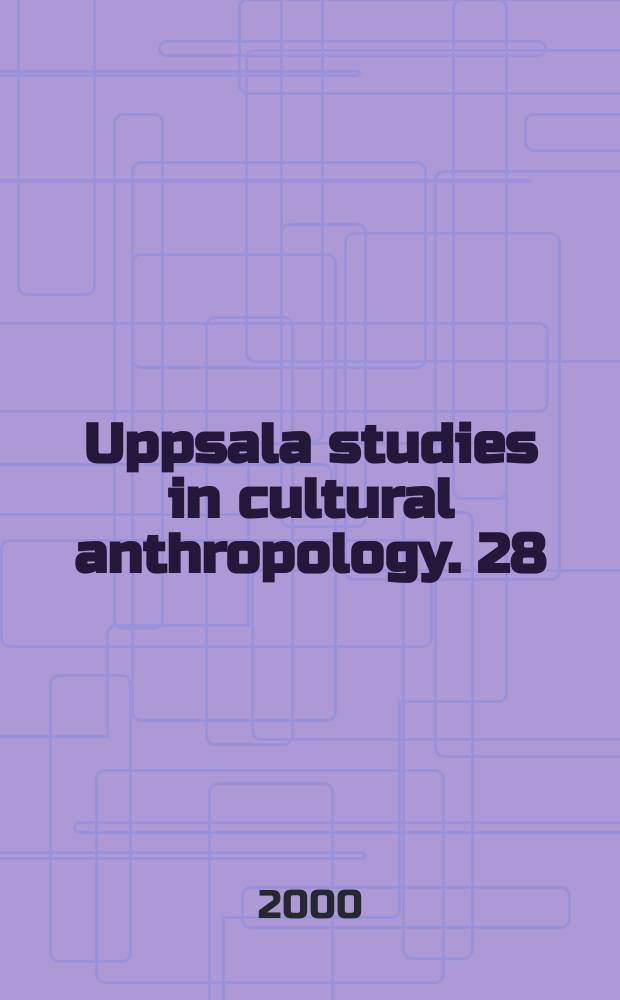 Uppsala studies in cultural anthropology. 28 : Chapungu : the bird that never ...