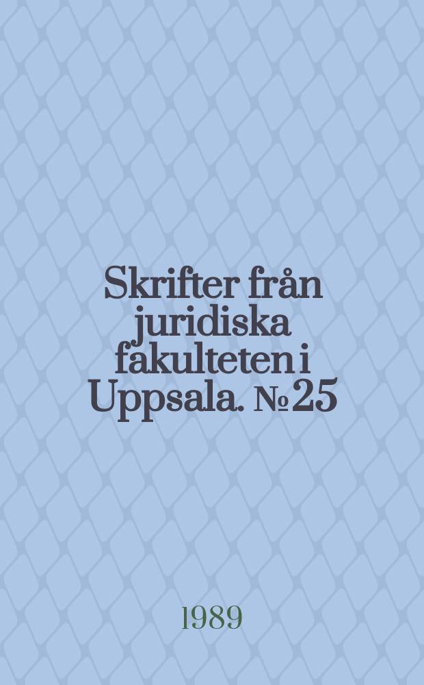 Skrifter från juridiska fakulteten i Uppsala. №25 : Tillsyn över barn