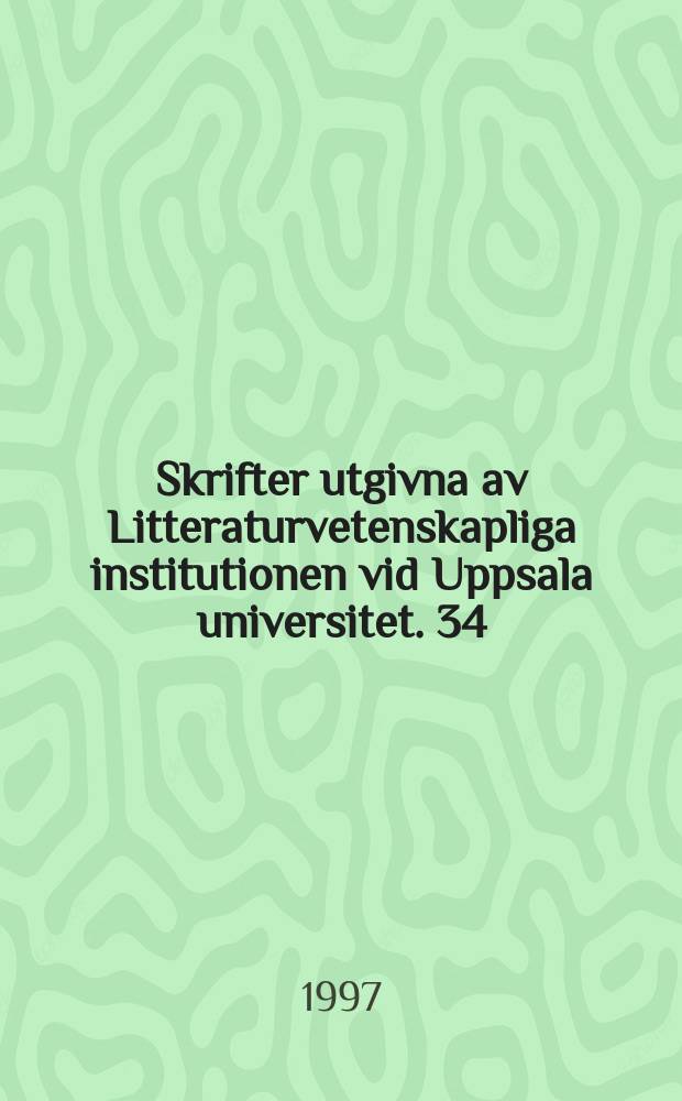 Skrifter utgivna av Litteraturvetenskapliga institutionen vid Uppsala universitet. 34 : Att översätta komik