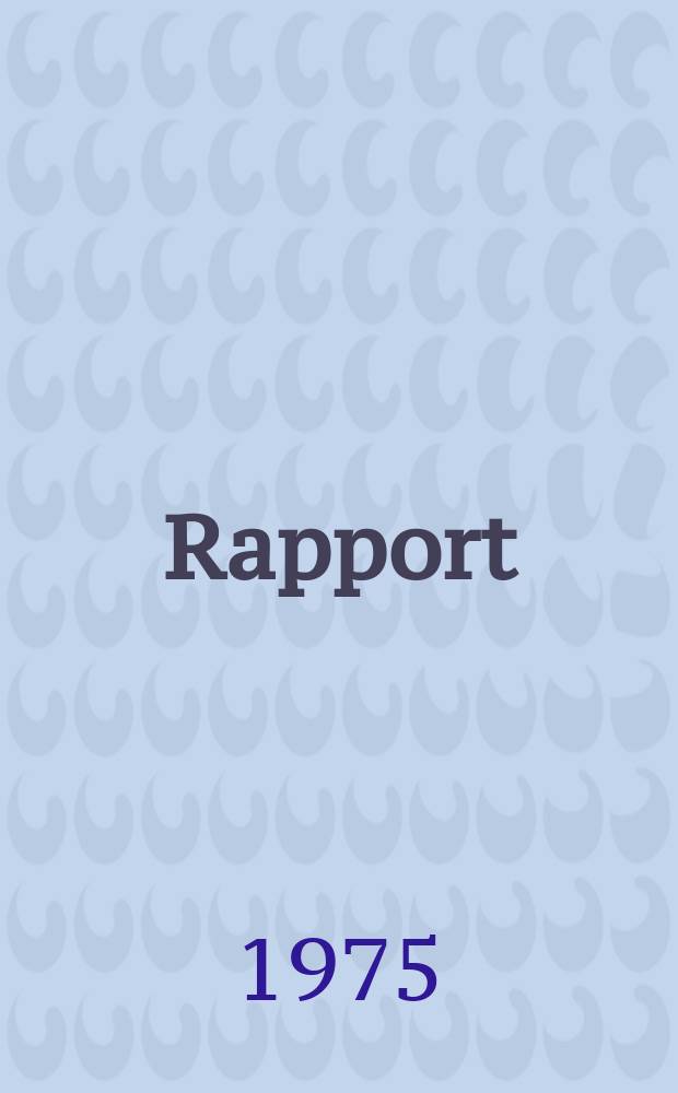 Rapport