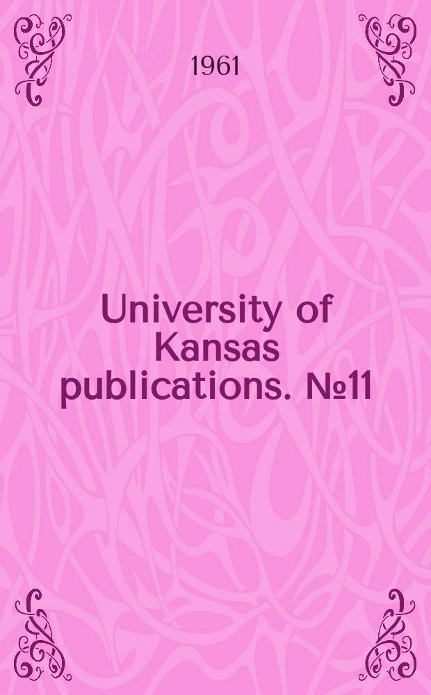 University of Kansas publications. №11 : Observations on paper as evidence