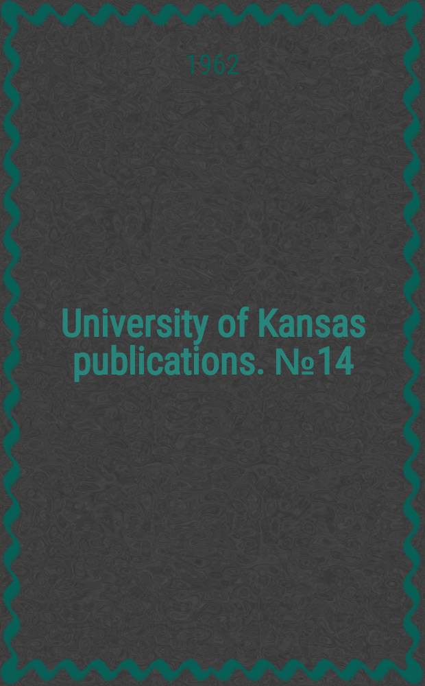 University of Kansas publications. №14 : A petition regarding the conditions in the C.S.M. prison at Columbia, S.C.