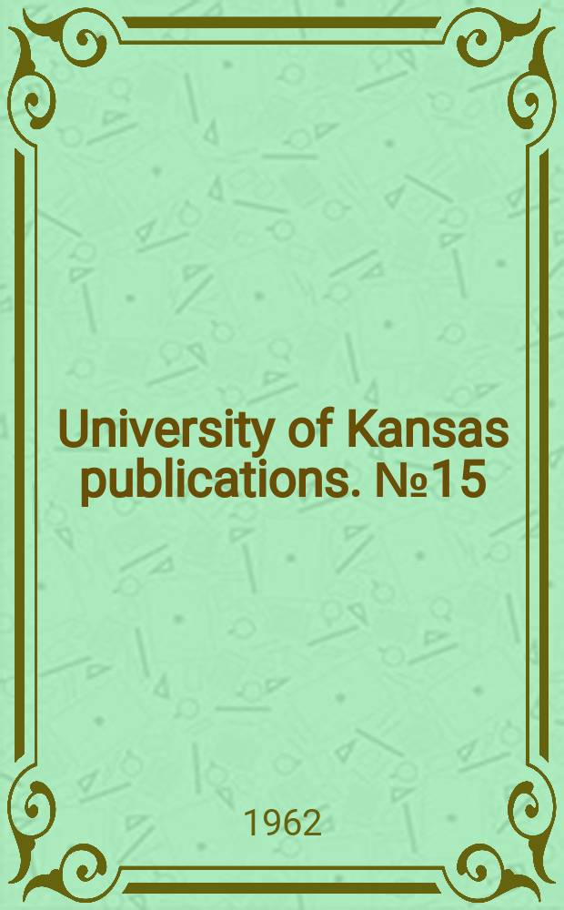University of Kansas publications. №15 : William Dampier seaman-Scientist
