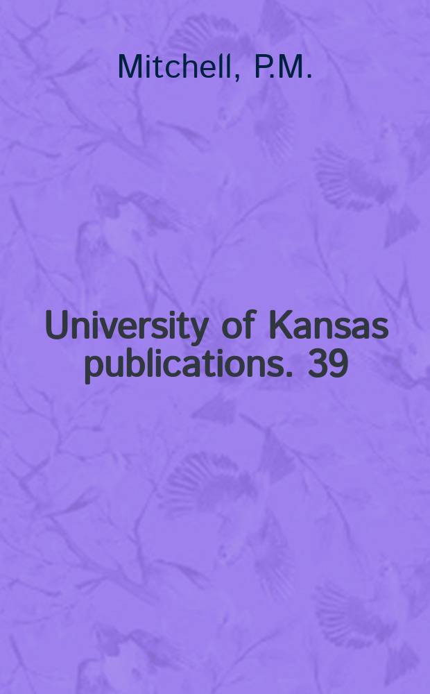 University of Kansas publications. 39 : A bibliography of 17th century German imprints ...