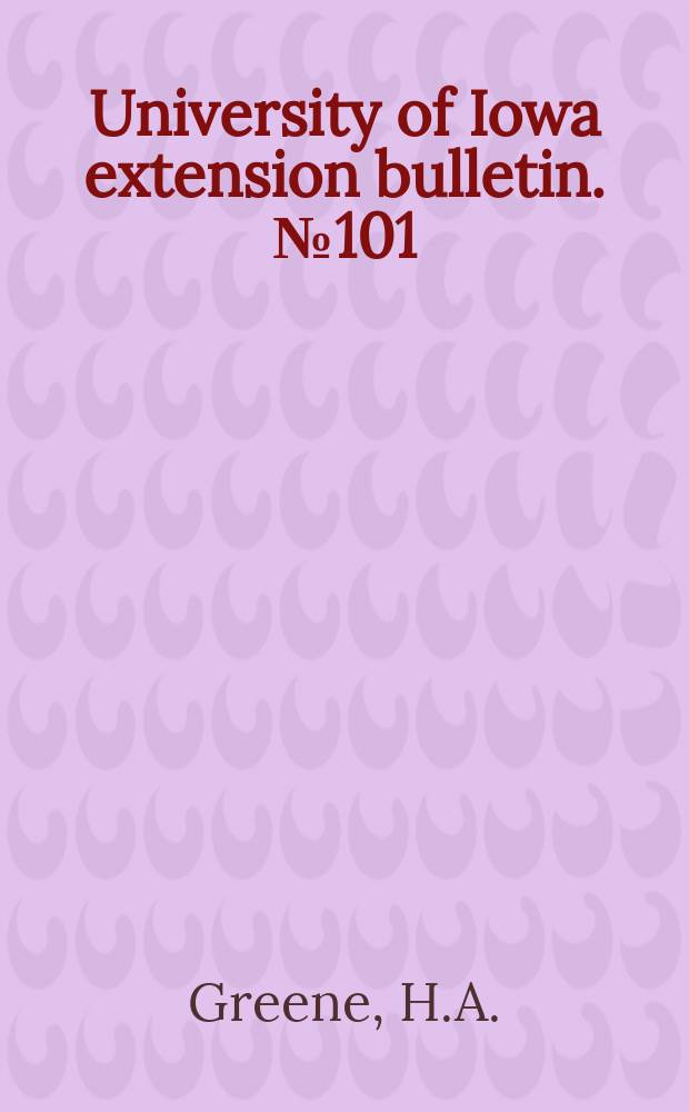 University of Iowa extension bulletin. №101 : A school building program for Indianola, Iowa